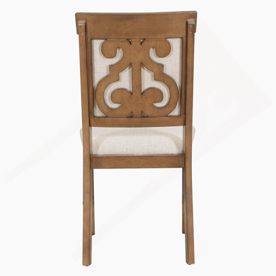 Ensemble de salle à manger 5 pièces, 1 table extensible avec une rallonge de 16 pouces (noyer)