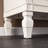 Tropman Antique White Double-Door Accent Cabinet