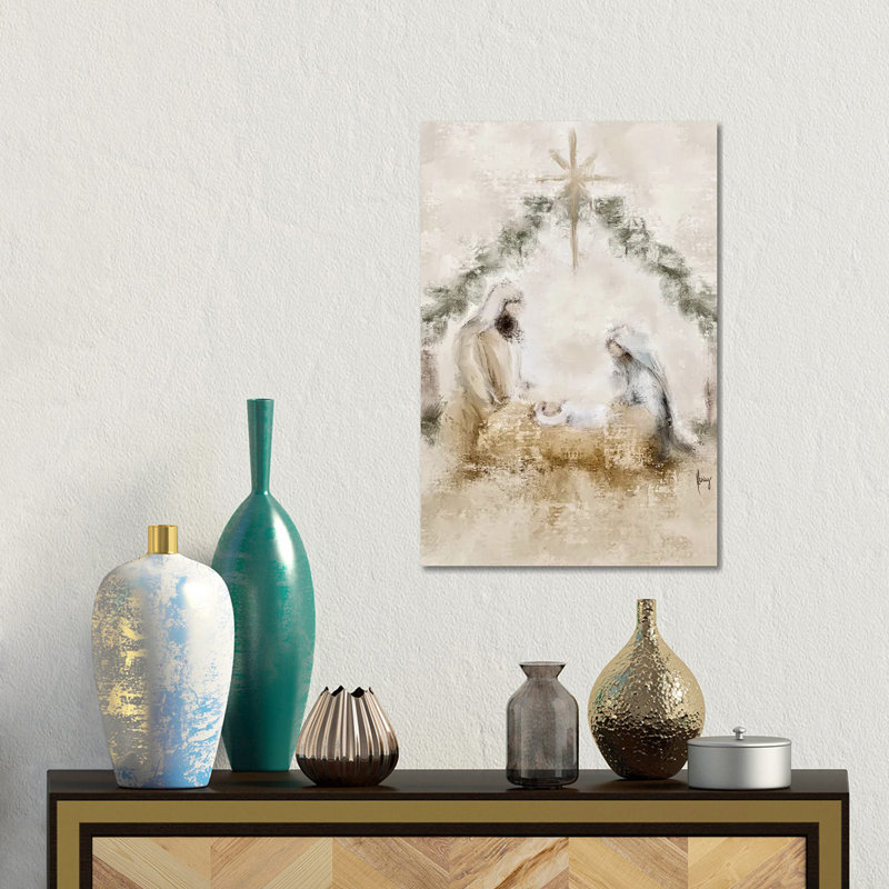 «Night Divine», reproduction d'art sur toile tendue, Toile tendue, Ne s’applique pas, H 18 po x l 12 po
