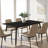 Kyley Metal Base Dining Table-1205489319-1205489315