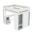 Lit mezzanine double avec tiroirs Hason Kids-88115805