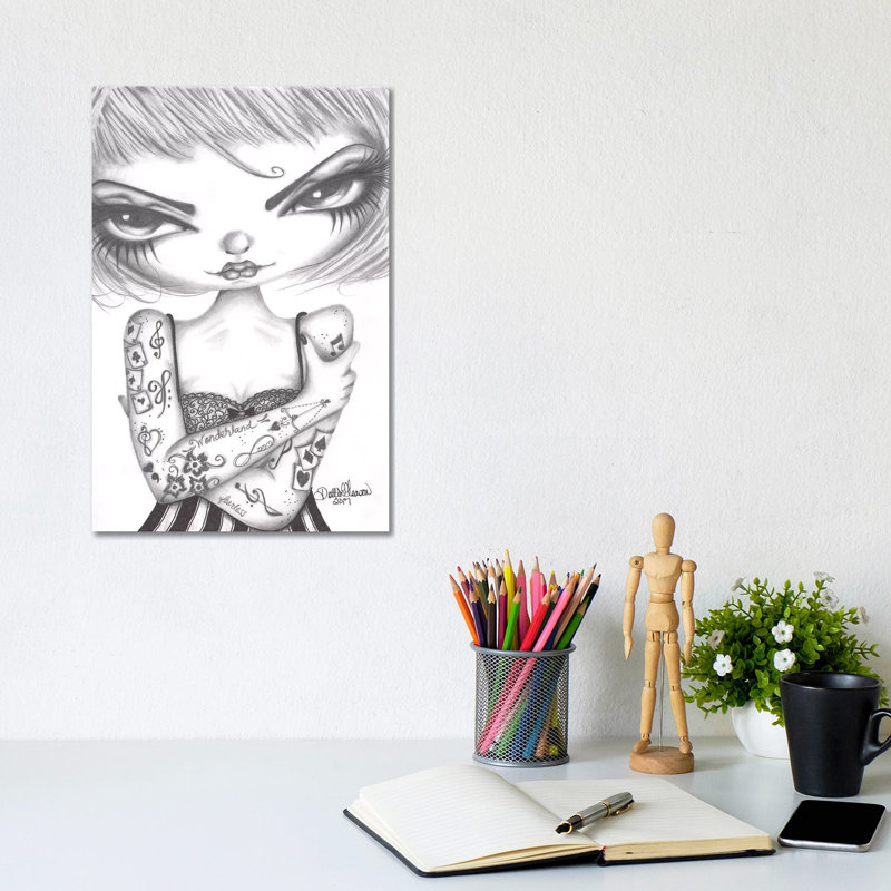 Greta by Dottie Gleason - Wrapped Canvas Gallery-Wrapped Canvas Giclée, 20.32 cm H x 30.48 cm W