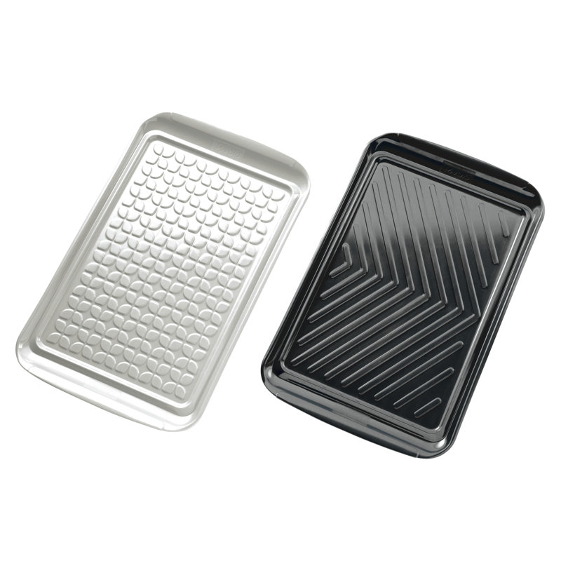 2 Piece Prep and Serve BBQ Melamine Tray Set