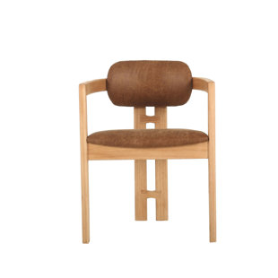 Atlantis Rubberwood Upholstered Dining Chair
