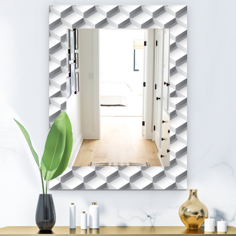 Scandinavian Mirror, 24" H x 32" W
