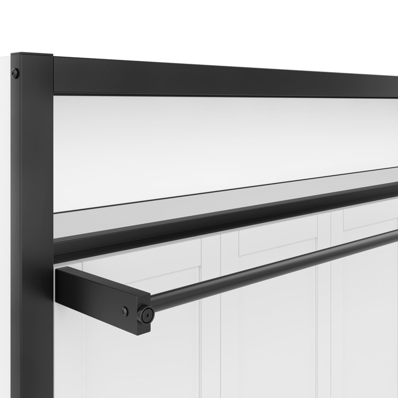Lit simple en métal blanc avec tablettes et fabrication stable pour une utilisation efficace dans les petits espaces