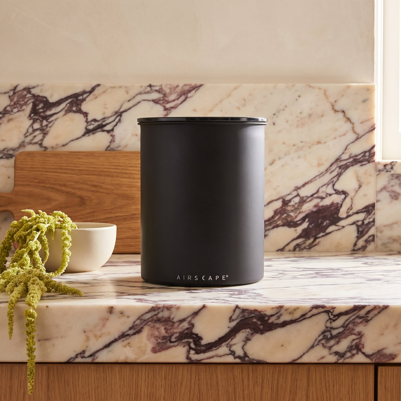 Airscape® Coffee Jar, Matte Black