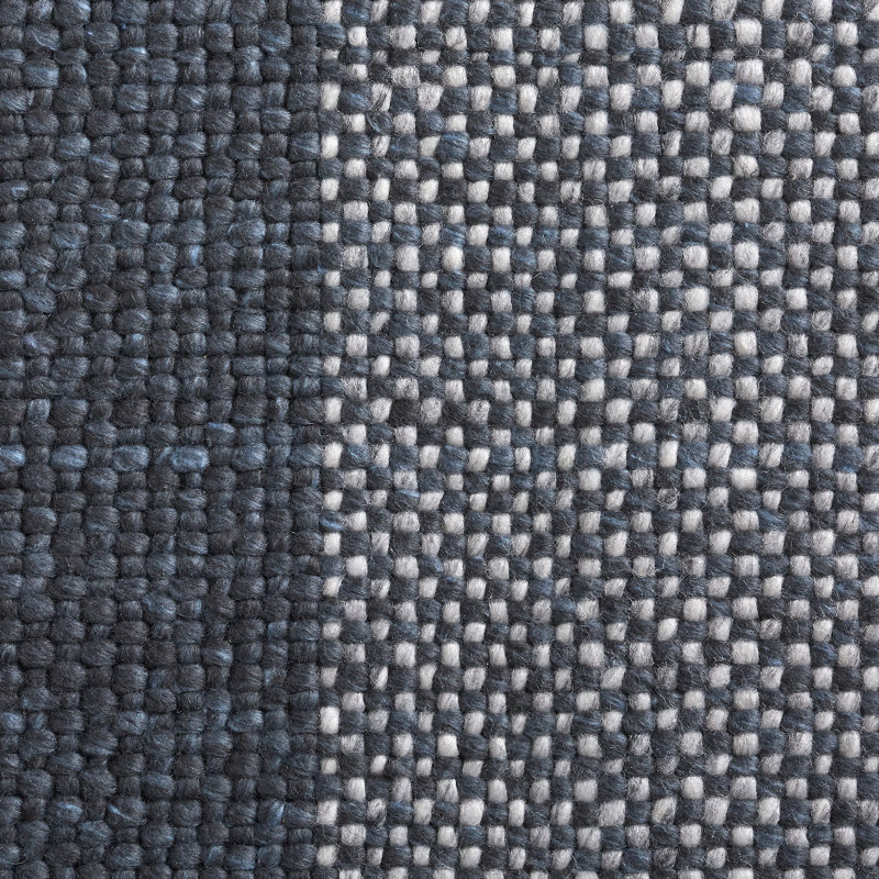 Headwind Striped Area Rug in Charcoal, Rectangle 9' x 12'