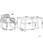 Wanamie 4 - Person Patio Dining Set with Rectangular Table , Cushions Included