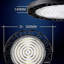 200W UFO Lampe industrielle 26000LM High Bay Lumiere IP65