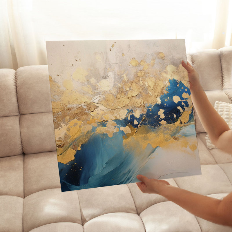 «Abstract Abstract Dream», reproduction d'art transitionnelle non encadrée, H 28 po x l 28 po