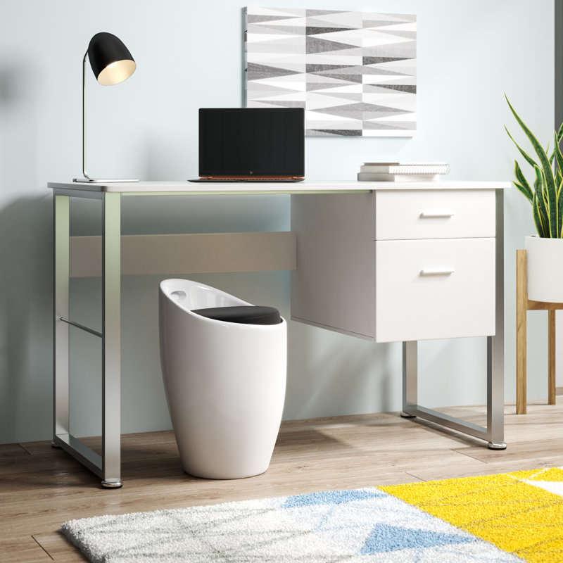 Brabham Metal Base Writing Desk