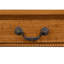 Ensemble de 3 tables basses en bois massif avec tiroir, table basse vintage et 2 tables de bout pour salon, bureau et appartement (naturel)