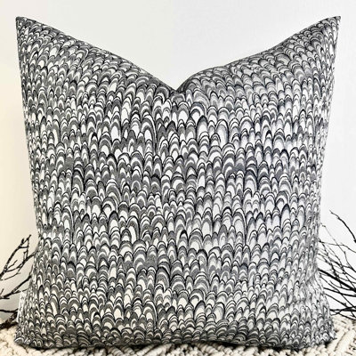 Abstract Square Throw Pillow Cover