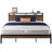 Industrial Bed Frame With Storage Headboard-696373659-696373658