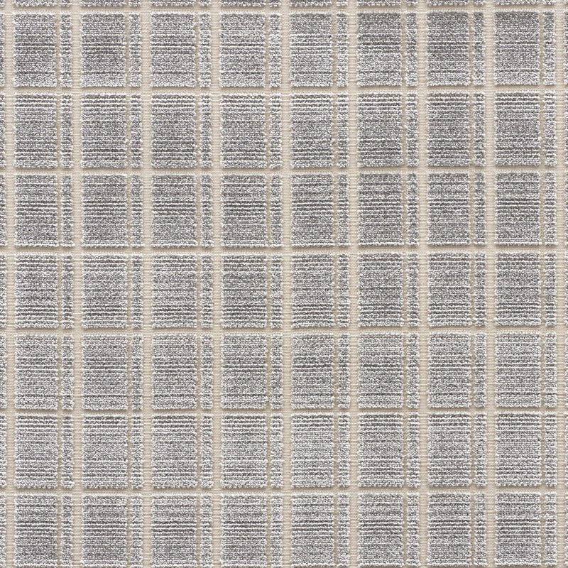 Schumacher x David Oliver Otto Velvet Fabric, Pewter