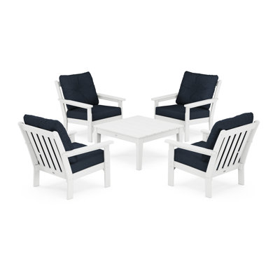 Vineyard 5-Piece Deep Seating Conversation Set