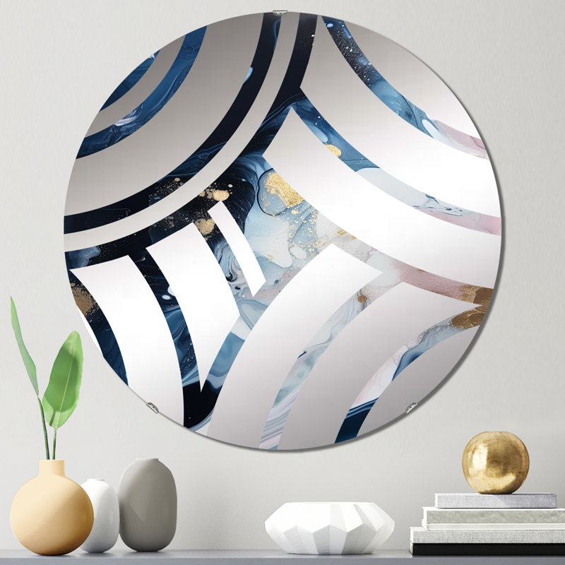 Miroir décoratif Faviola, 23,6 po x 23,6 po