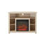 Colomiers Unfinished TV Stand for TVs up to 48" with Fireplace Included-23059489