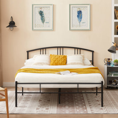 Bushweller Bed Frame Metal Platform Bed