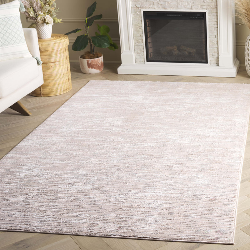 Latorsha Performance Abstract Rug, Rectangle 5'3" x 7'7"
