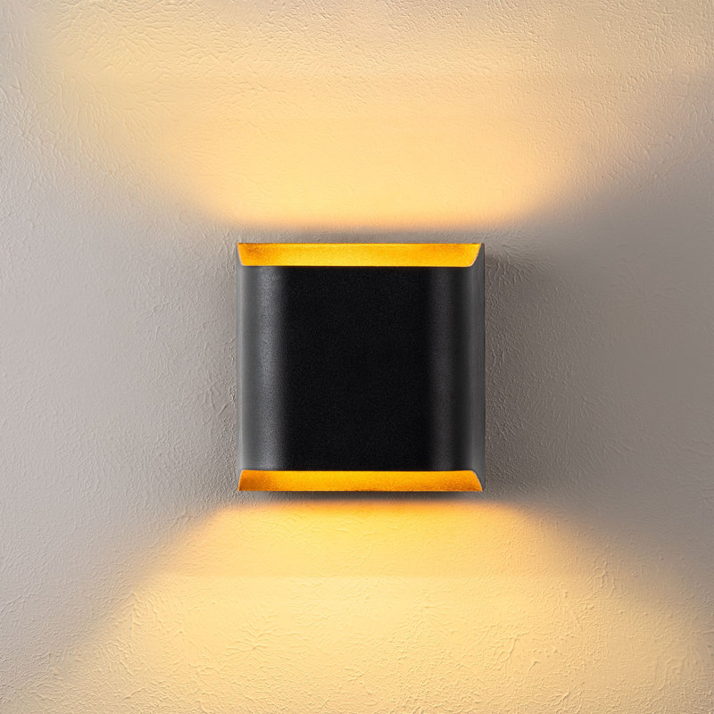 Lampe murale, Noir
