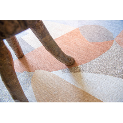 Abstract Recycled P.E.T Area Rug