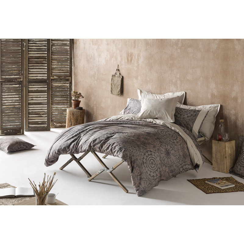 Carollo Duvet Cover, Sand, Double Duvet Cover