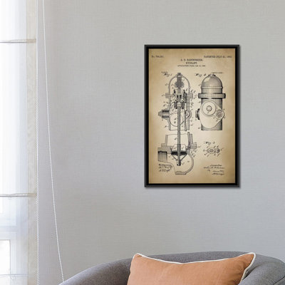 «Firefight V», impression sur toile