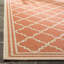 Tapis d'intérieur / extérieur à motif géométrique 100 pièces Ferrill Linden-27433745