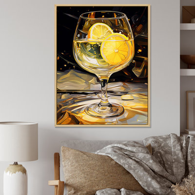 «Goblets Glow On», reproduction sur toile