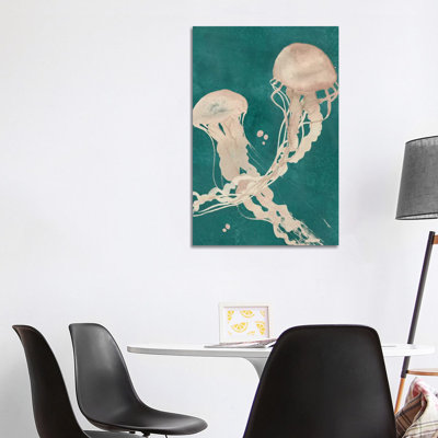 Jellyfish Dance II by Grace Popp - Wrapped Canvas Gallery-Wrapped Canvas Giclée