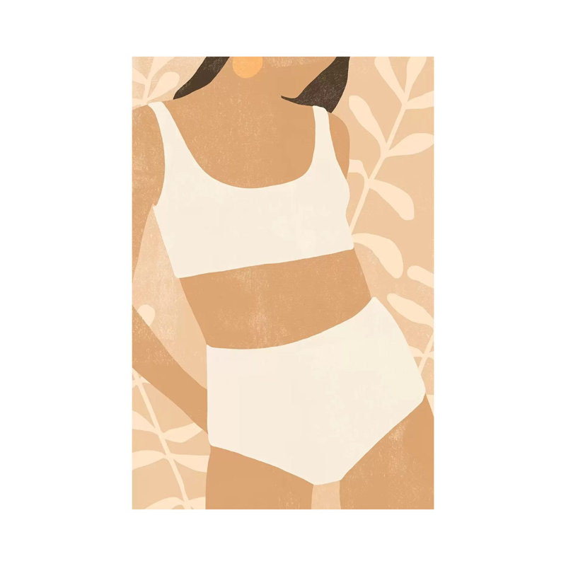«Sunbather IV» - reproduction d'art, Toile tendue, H 40 po x l 26 po x P 1,5 po