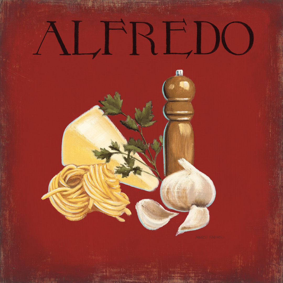 " Italian Cuisine III " by Marco Fabiano Painting Print Fleur De Lis Living