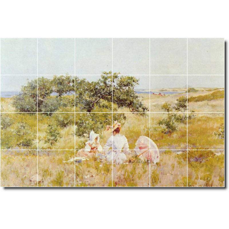 Carreau de céramique décorative 36 po x 24 po 6 po x 6 po, Country 01667