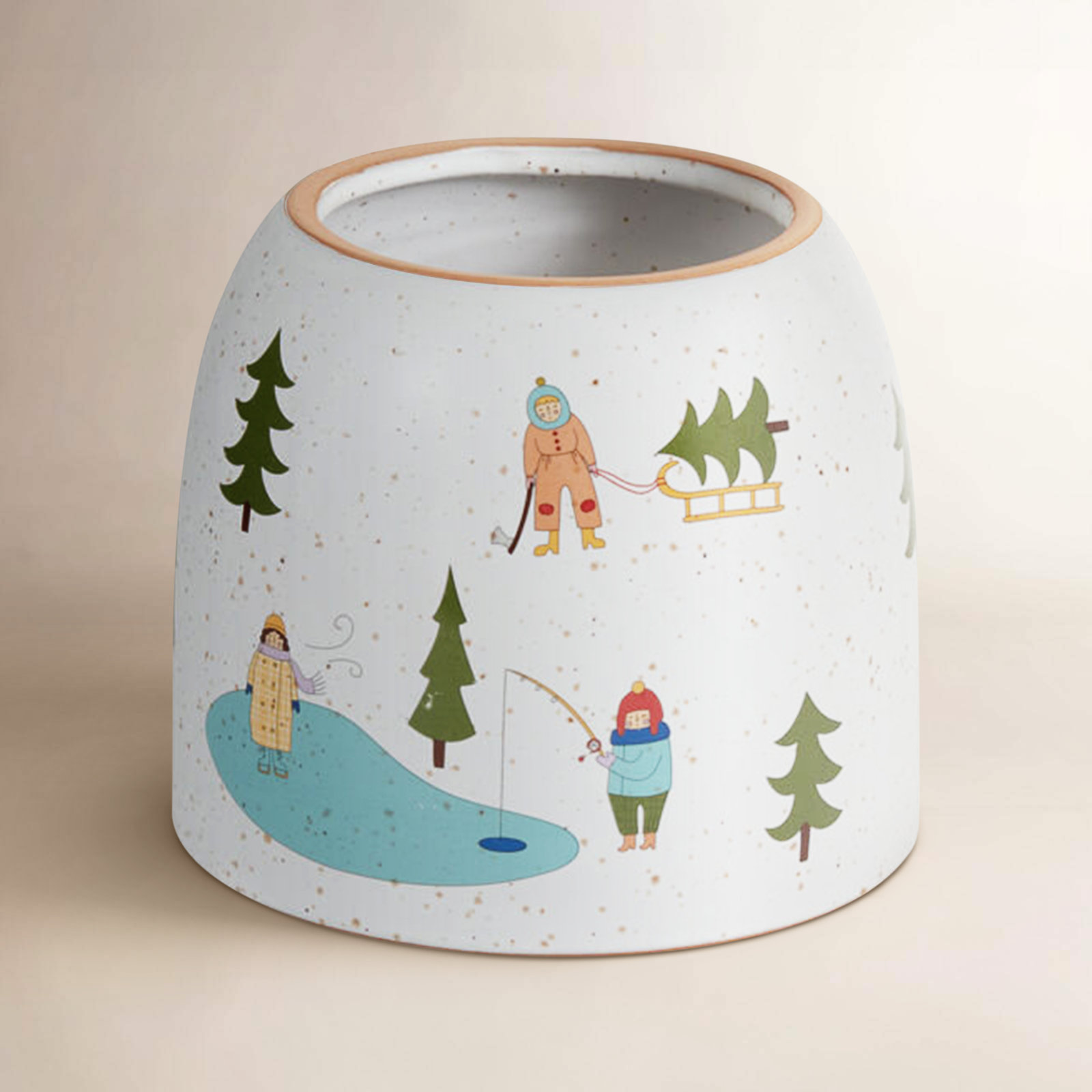 Loredana 7" Ceramic Pot Planter