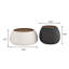 Repose-pieds rond moderne avec rangement - Table basse multifonction-1728439030-1728439025