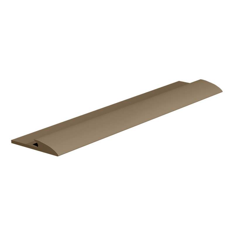Rubber 108'' W x 2.25'' L Flush Reducer, Fawn
