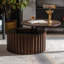 Table basse ronde avec table de thé robuste-918254891