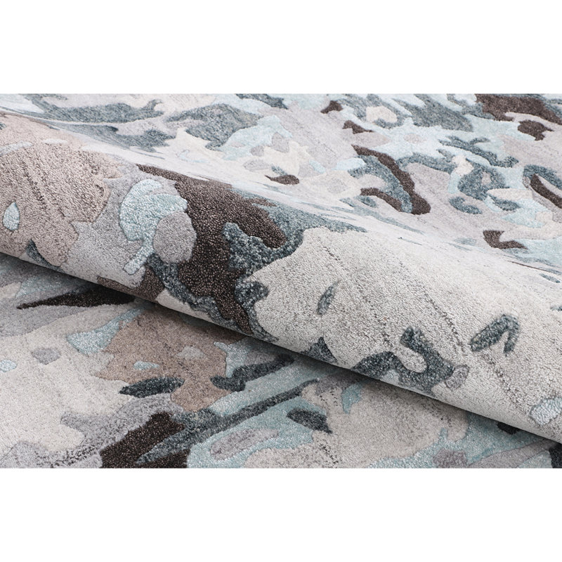 Abstract Area Rug, Rectangle 5'9" x 8'10"