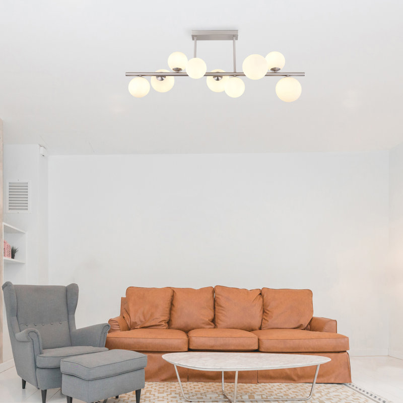 Neuber Glass Flush Mount