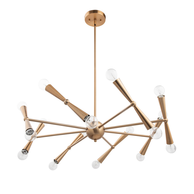 Ilke 16 - Light Dimmable Sphere Chandelier