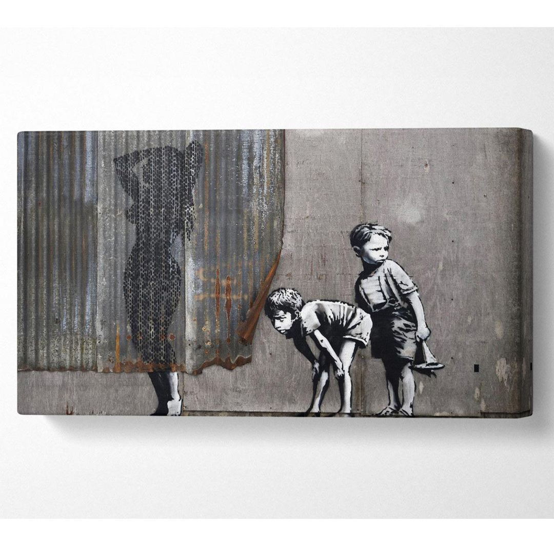 Banksy Dismaland - Kunstdrucke auf Leinwand