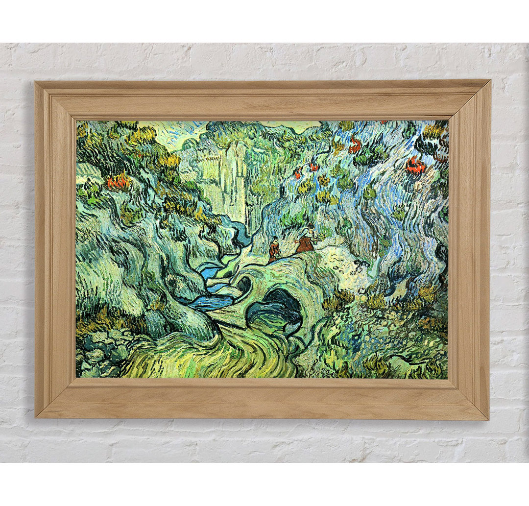 Van Gogh Die Schlucht - Einzelner Bilderrahmen Kunstdrucke