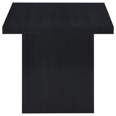 Exeter Black Square End Table