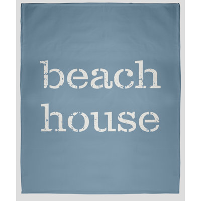 Couverture polaire Beach House