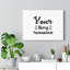 Your Mercy Remains 1 Piece Wrapped Canvas Wall Art-2039372113