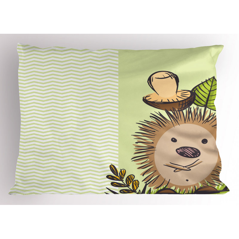 Polyester Chevron Sham Set, Twin