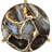 Eveland Round Metal Drink Table-431741550-431741536