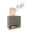 Commode, 3 tiroirs, 1 tablette